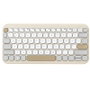 ASUS Marshmallow KW100 Teclado Inalámbrico Compacto 75% Beige - 90XB0880-BKB210